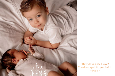 Geboortekaartje babyfoto minimalistisch koperfolie naam | j23